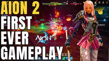 AION 2 First Ever Real Gameplay - CHANTER CLASS Skills and Combat Preview! (New MMORPG 2025)