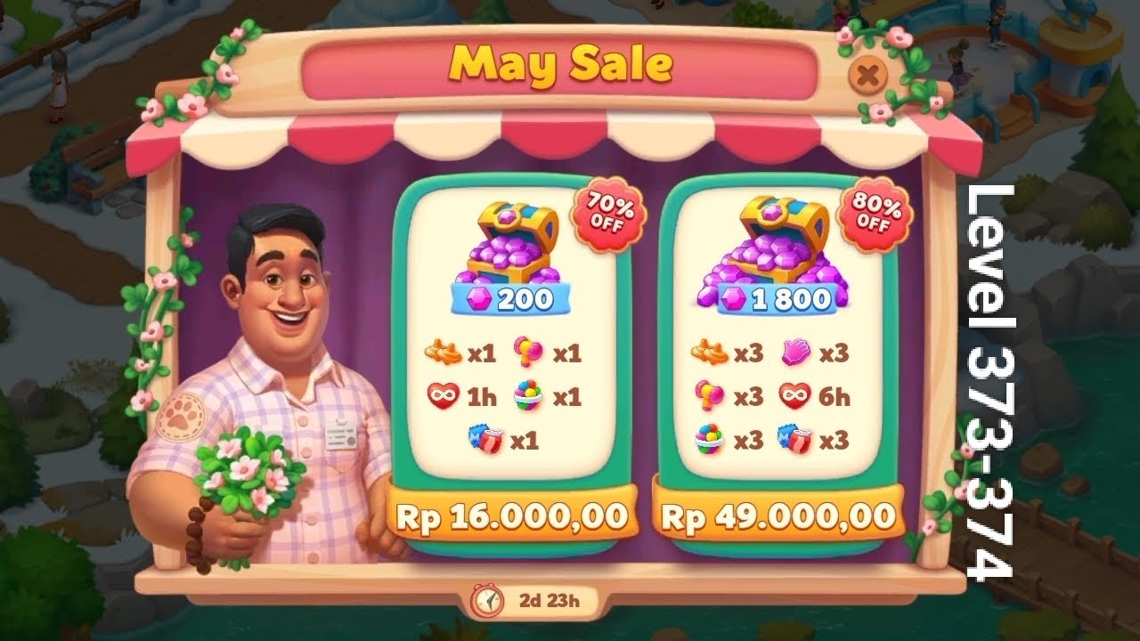 Gameplay Wildscapes Level 373 374 YouTube gameplay-wildscapes-level-373-374-youtube