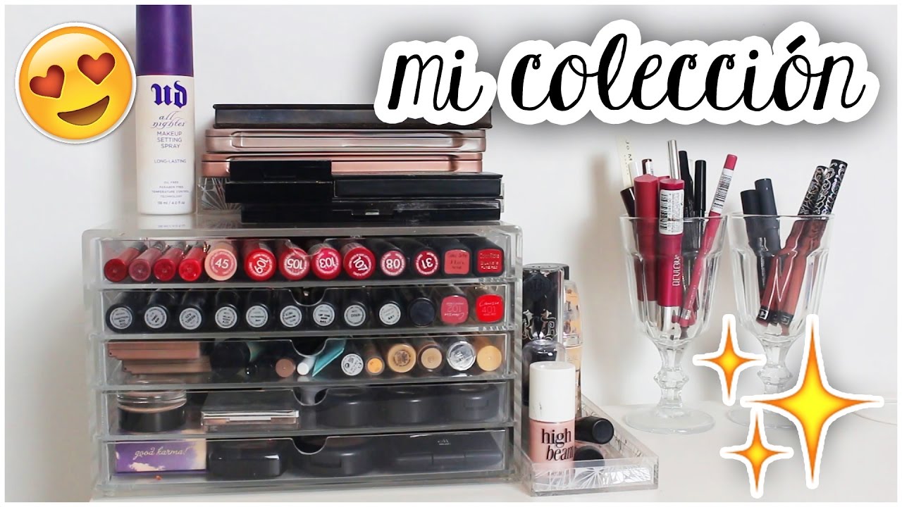 MI COLECCIÓN DE MAQUILLAJE Y ORGANIZACIÓN | MAYO 2017