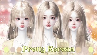 Zepeto Face Tutorial Pretty Korean Girl Face | Oplas Zepeto Girl | Zepeto Girl Face Tutorial screenshot 2