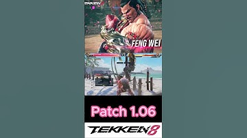 Fengwei Combo heat burst max damage #tekken8 #fengwei #combos #patch1