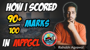 How I scored 90+/100 Marks in MPPGCL in First Attempt | Honest Answer | RISHABH SIR #mppgcl #result