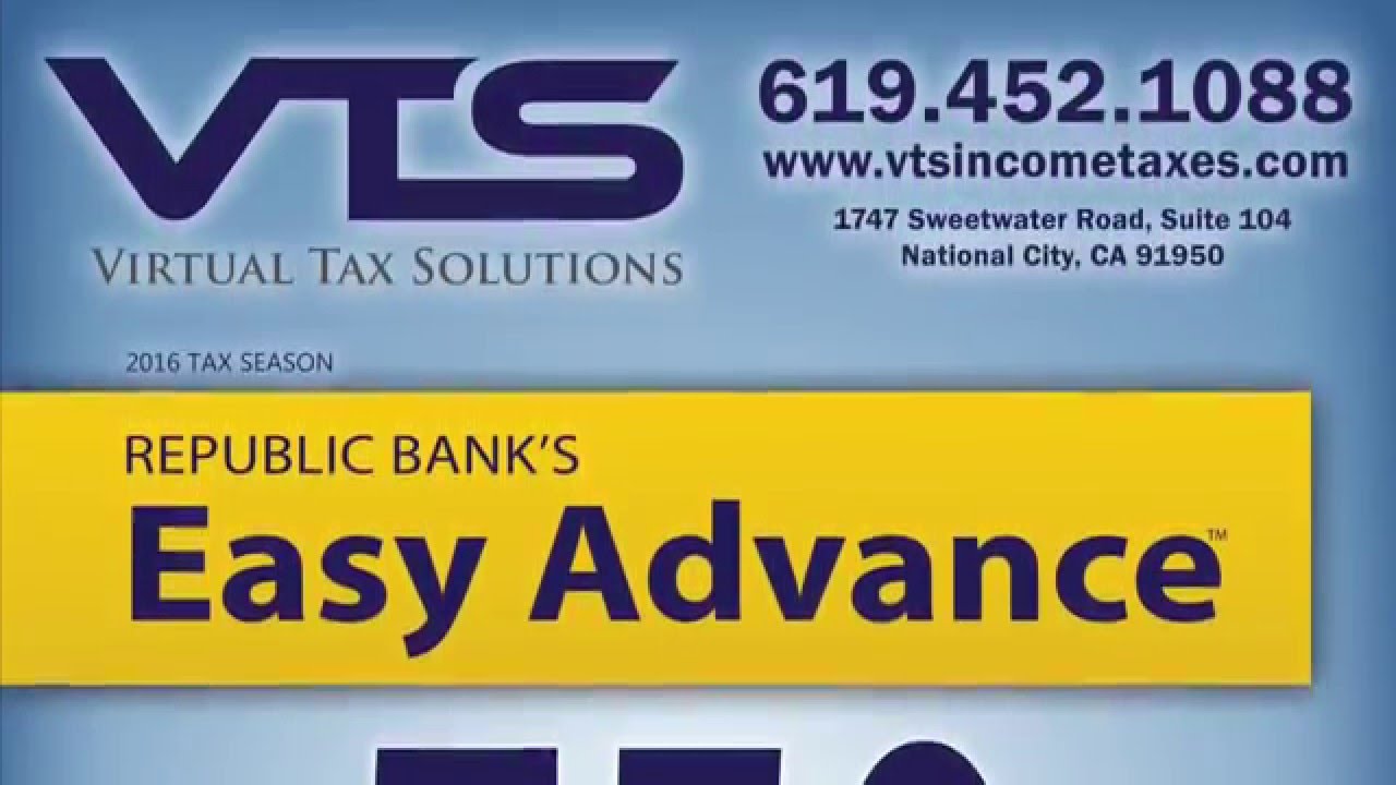 Declaracion de Taxes en Espanol en Chula Vista Ca, 619 452 1088