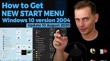 How to enable the new Start Menu in Windows 10 Version 2004