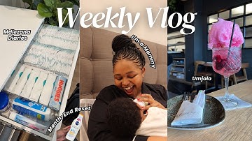 Weekly Vlog | Mdlezana Diaries, Homemaking, Decluttering, Month End Reset, Umjolo & Mom GiveAway