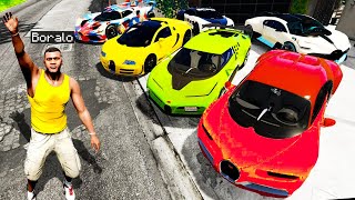 ŞEHİRDEKİ TÜM BUGATTİ'LERİ ÇALDIM 🤑 - GTA 5 MODS