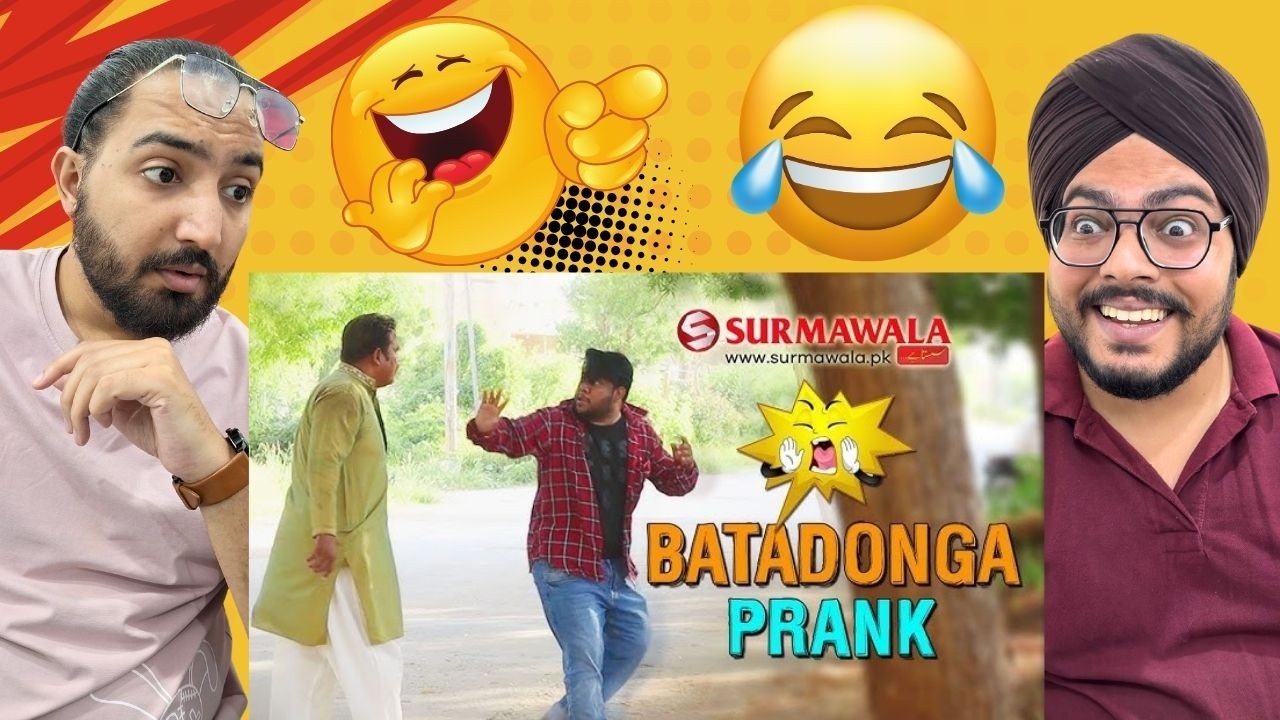 “Batadonga!” Prank Reaction 😂🔥 | Nadir Ali Went Too Far | Reaction Paji
