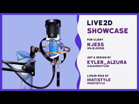Njess's Microphone 🗡️🧭【Live2D Stream Asset Showcase】