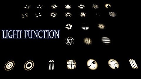 Light Function setup video unreal engine 4