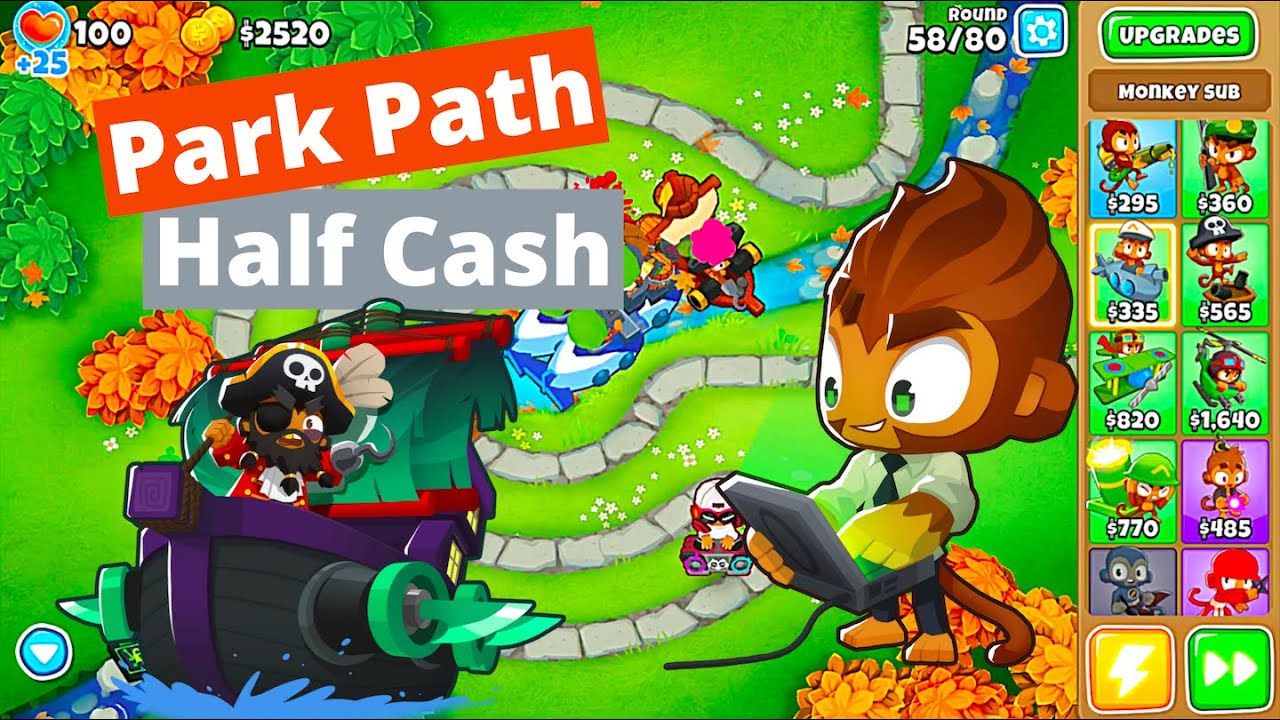 NEW Park Path Half Cash Guide - BTD6