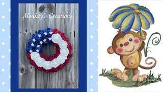 #makeitlikeMichele | How to Make a Patriotic Wreath | DIY Flag Decor