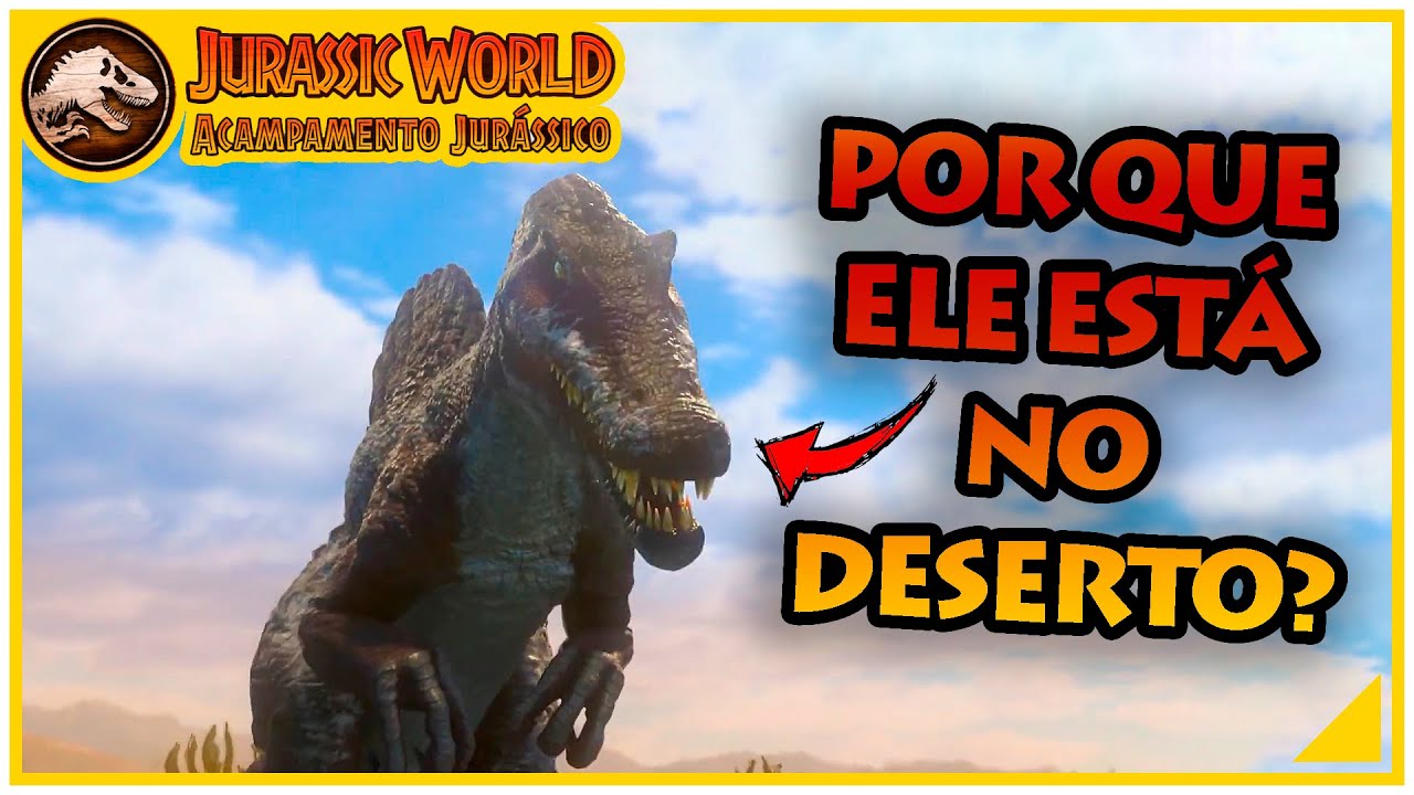 acampamento jurassico