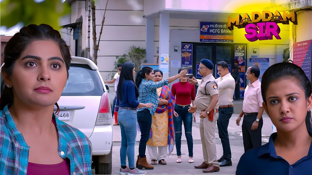 करिश्मा सिंह ने तानी डीएसपी साहब पर बंदूक || MADAM SIR  NEW EPISODE ||