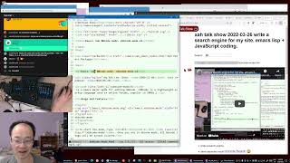 Famous write a search engine for my site. emacs lisp + JavaScript coding. Profile
