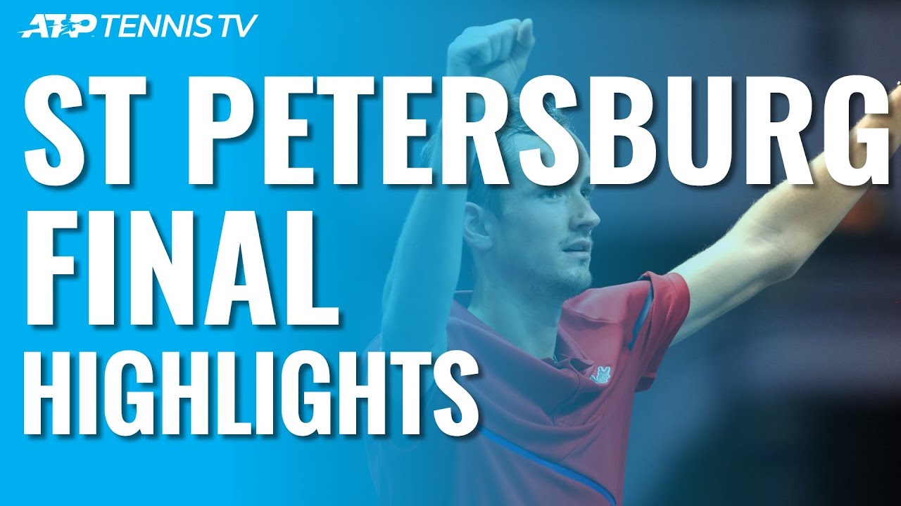 Medvedev Beats Coric To Win Sixth Career Title! St Petersburg 2019 Final Highlights