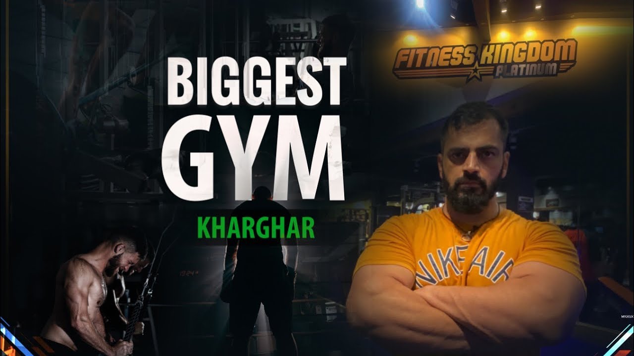 BIGGEST CROSSFIT & BIGGEST GYM IN NEW MUMBAI (FITNESS KINGDOM) KARAN