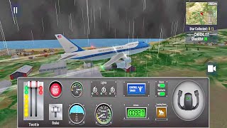 FLYING INTO A STORM - Airplane Pro: Flight Simulator 2024 - Flight Simulator 2024 GamePlay screenshot 4