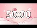 50 minutes timer with music  valentines day timer