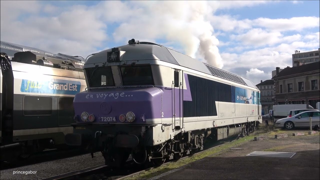 CC 72074 / DÉMARRAGE FUMANT /TROYES/ LIGNE4 /