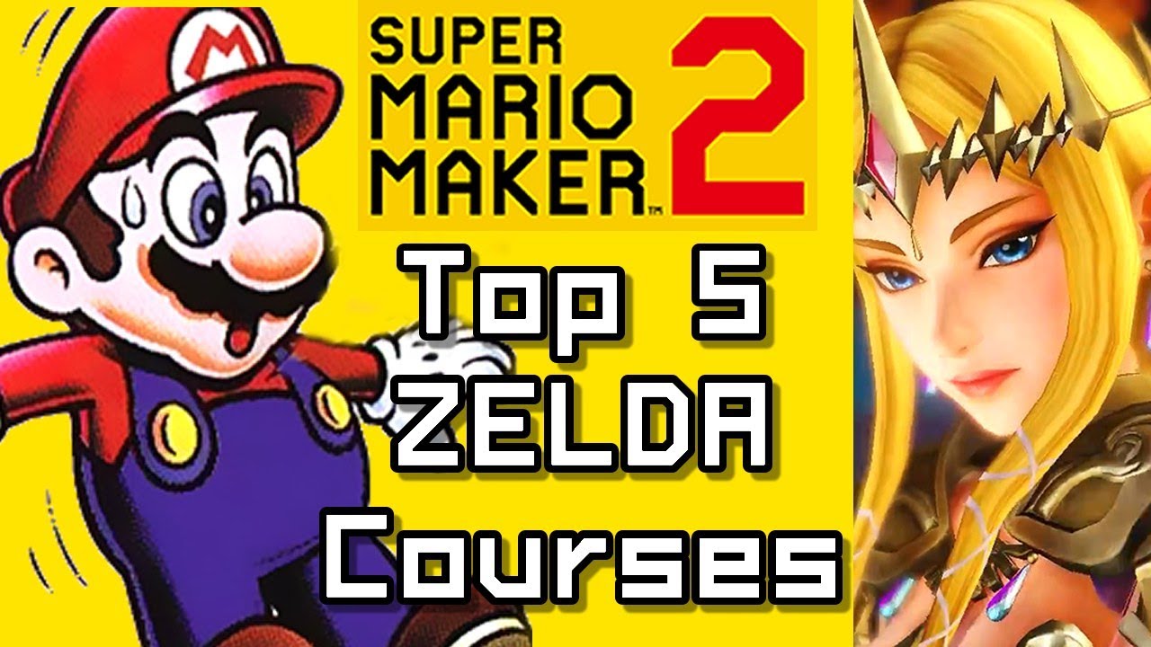 Super Mario Maker 2 Top 5 ZELDA Courses (Switch) - YouTube