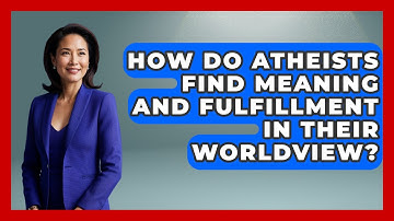 How Do Atheists Find Meaning and Fulfillment in Their Worldview? | Learn About Atheism News