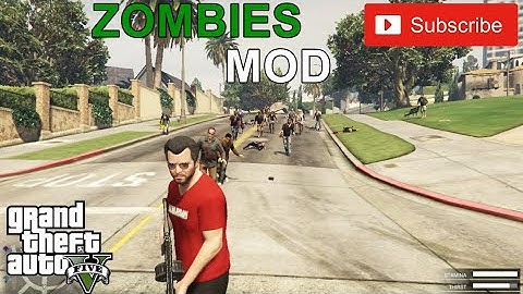 How to Install Zombies mod In GTA 5 | GTA 5 BEST ZOMBIES MOD