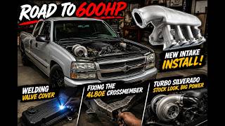 Giving My Silverado a Race Truck Look | Haytalras Intake Manifold