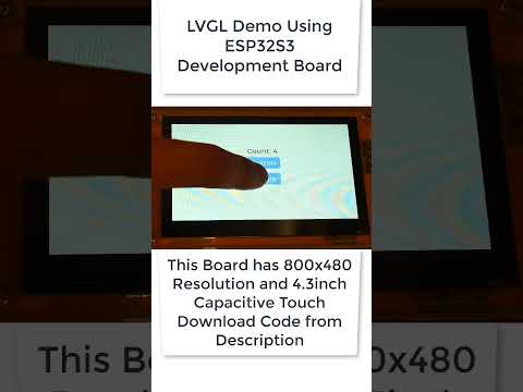 LVGL Demo Using ESP32S3 Based Development Kit Esp32 Lvgl 