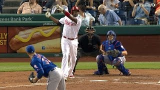 5/8/15: Howard's power backs Hamels' gem