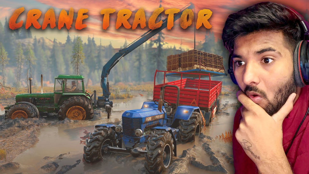 New Truck & Crane Tractor || SnowRunner || Happy Goldsmith