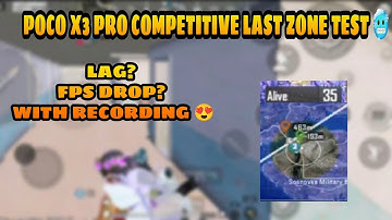 POCO X3 PRO MIUI 12.5.4 COMPETITIVE TEST 90 FPS WITH RECORDING LAG FIX AAFTER NEW UPDATE