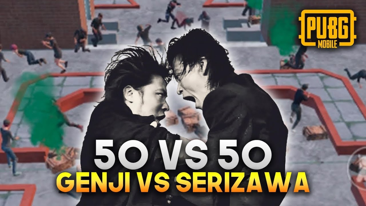 50 VS 50 GENJI CROWS ZERO - PUBG MOBILE INDONESIA