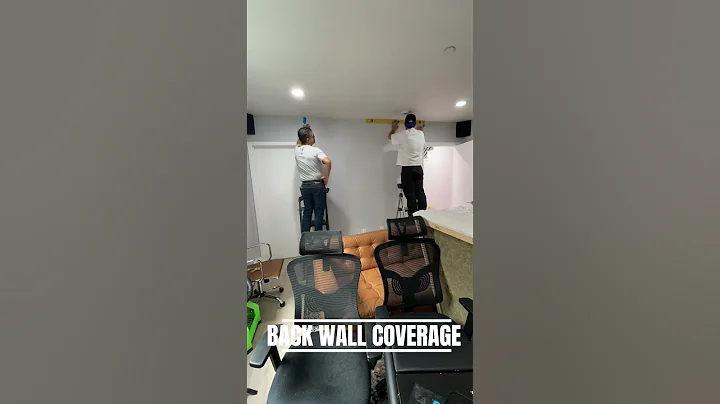 @ellpolo Recording Studio Back Wall Install Timelapse with our 6” (44” x 96”) Bass Traps!