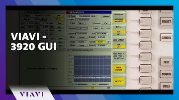 VIAVI - 3920 GUI