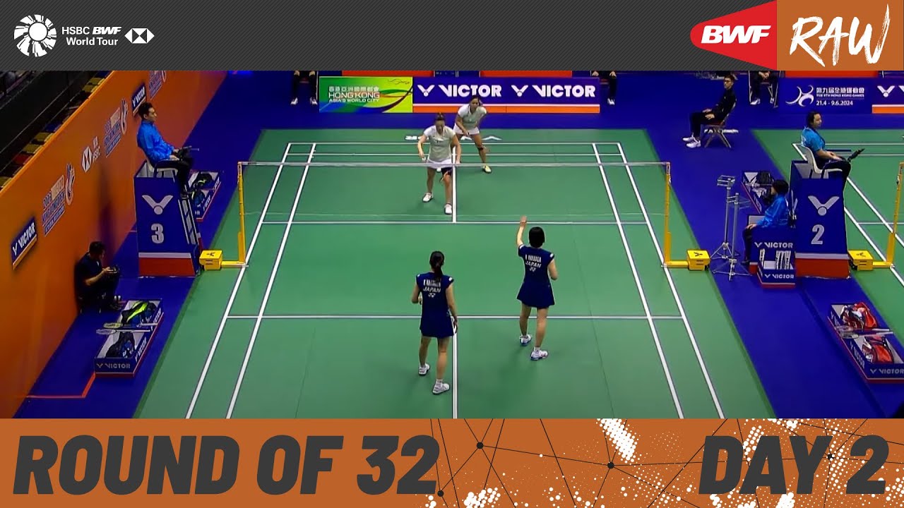 VICTOR Hong Kong Open 2023 Day 2 Court 3 Round of 32
