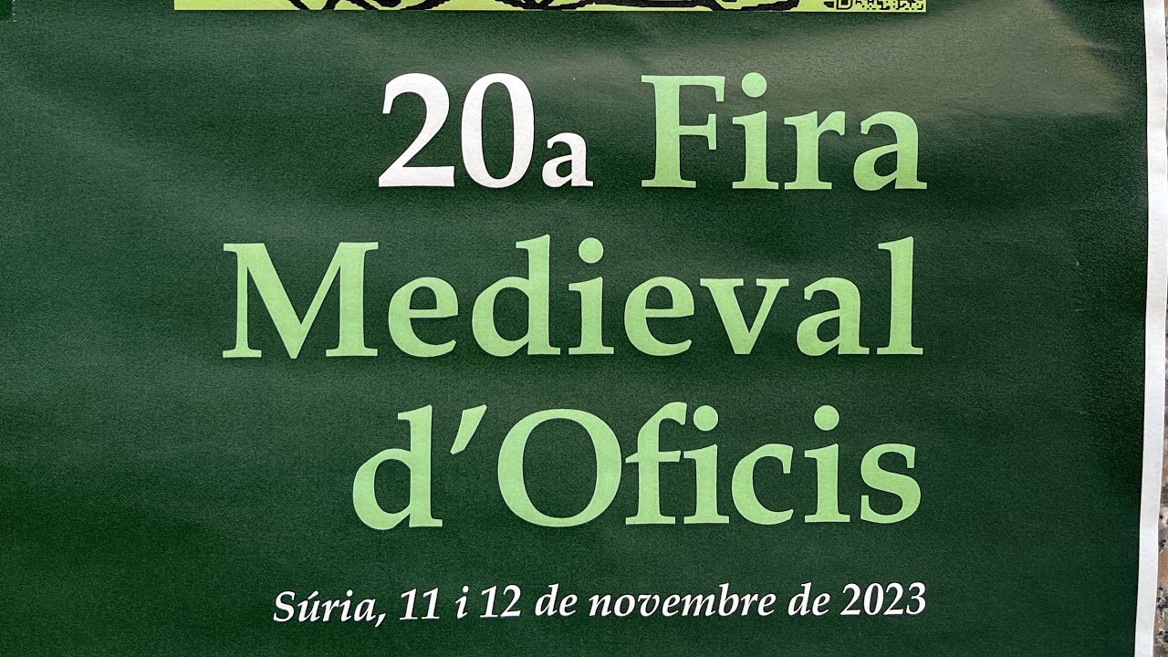 Fira Medieval d’oficis a Súria 2023