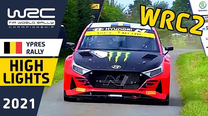 Renties Ypres Rally Belgium 2021 : WRC2 HIGHLIGHTS Day 1