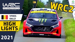 WRC 2 Highlights Day 1 Renties Ypres Rally Belgium 2021