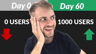 I Built an App. Here's How I'm Getting My First 1000 Users