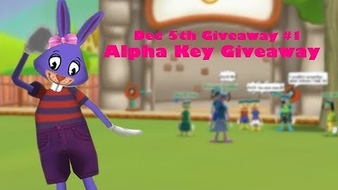 ToonTown Rewritten: Dec 5 Alpha Key Giveaway Day #1
