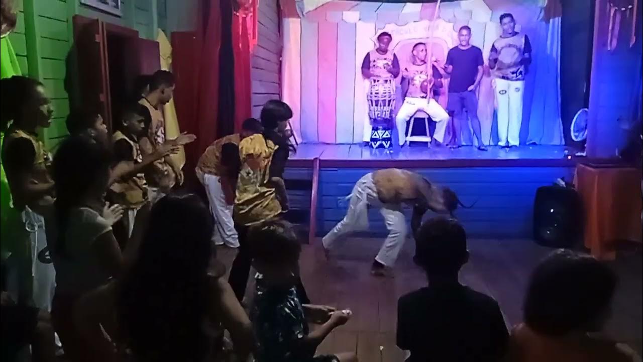 2° edição da mostra teatral Máscara Branca 2023 grupo de capoeira