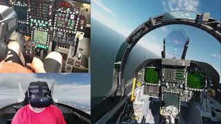 F-18 Hornet VR Simpit Demo in DCS World