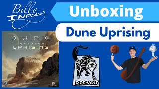 Dune Imperium: Uprising Board Game Unboxing (the latest game from Dire Wolf) screenshot 3