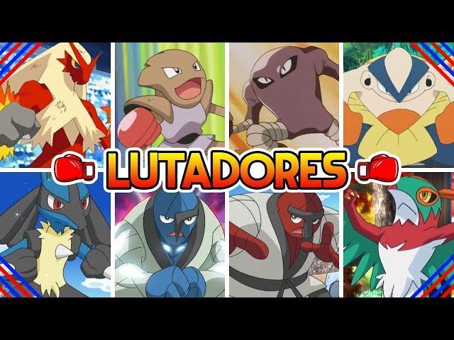 POKÉMON LUTADORES E SUAS ARTES MARCIAIS!! 