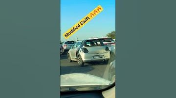 Modified Swift 🔥🔥🔥🔥 #cars #gurugram #traffic #swiftmodified #swiftlover #modifiedswift
