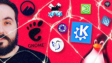 Qual a DIFERENÇA entre TODAS as INTERFACES do LINUX? (o vídeo mais completo sobre o assunto)