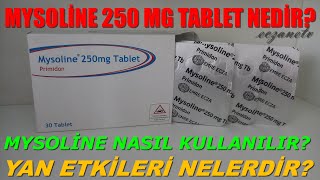 Mysoline 250 Mg Tablet Nedir? Mysoline Tabletin Yan Etkileri Nedir?Mysoline Tablet Nasıl Kullanılır?