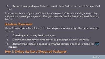 Mastering Ansible: How to Install and Remove Packages Efficiently with the yum Module