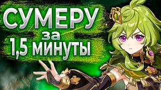 НОВОЕ В СУМЕРУ ЗА 1,5 МИНУТЫ SUMERU GENSHIN IMPACT