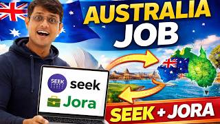 Australia Job From India 2026 | SEEK & Jora Se Sponsorship Visa Job Kaise Apply Kare screenshot 1